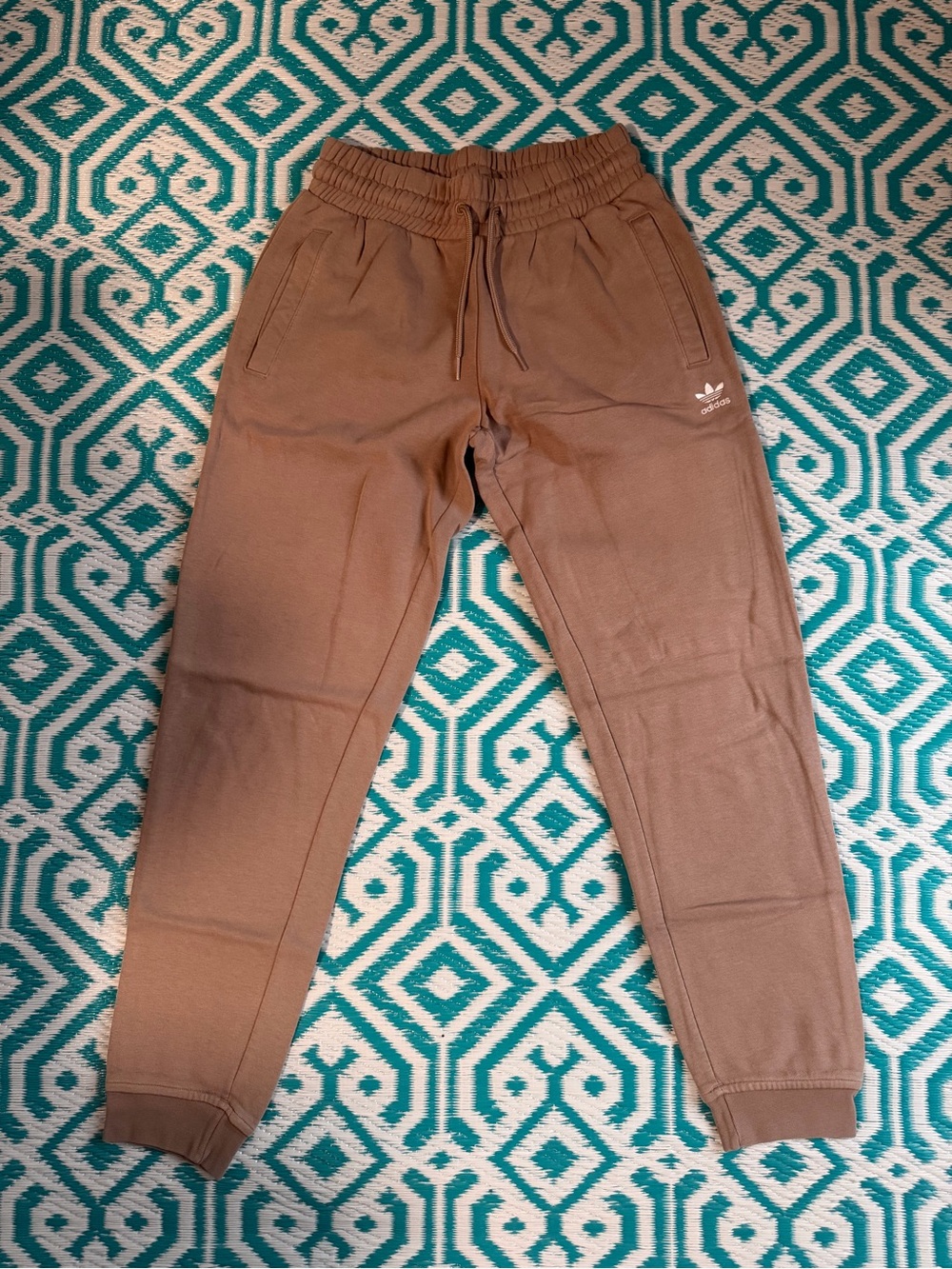 adidas Originals Women’s Brown Trefoil Jogger Sweatpants Size S